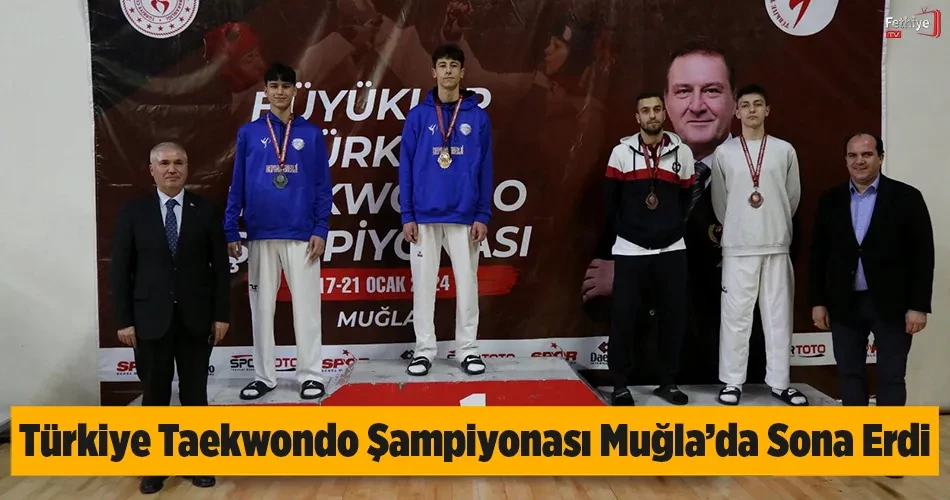 Türkiye Taekwondo Şampiyonası Muğla’da Sona Erdi