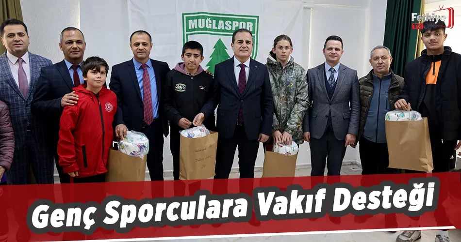 Genç Sporculara Vakıf Desteği