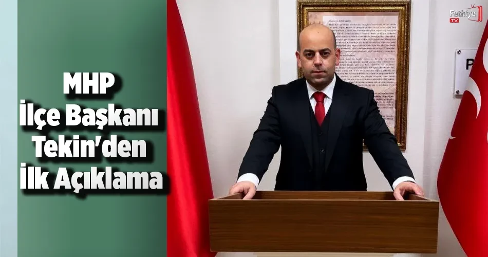 MHP İlçe Başkanı Tekin